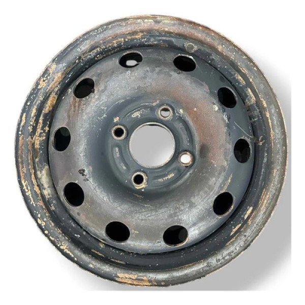 Roda Ferro Avulsa Aro 14 Ford Fiesta 4 Furos Preto