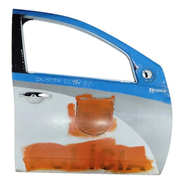 Porta Dianteira Direita Renault Duster 2013/2014/2015/2016 Dianteira Direita Branco