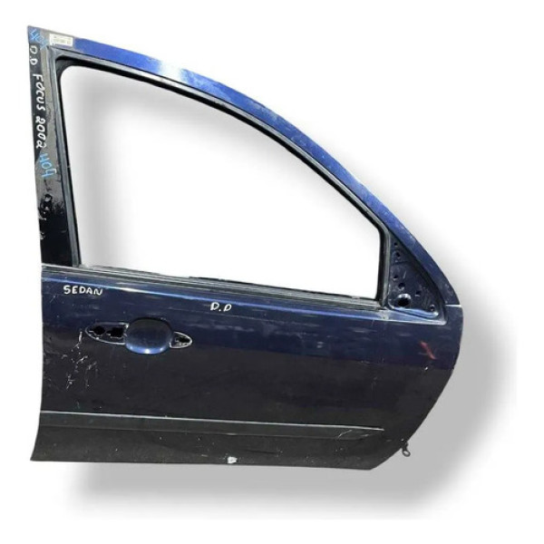 Porta Dianteira Direita Ford Focus Sedan 2002 2003 A  2008 Dianteira Direita Preto