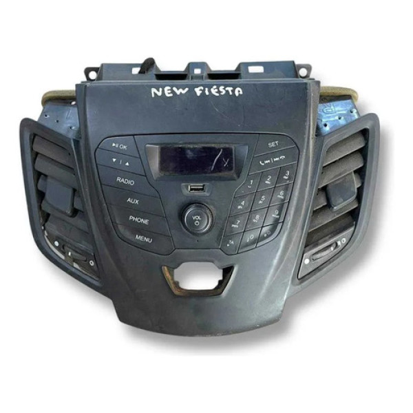 Radio Multimídia + Difusor Ar Ford New Fiesta D3bt18d815db