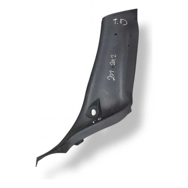 Moldura Lateral Traseiro Direito Peugeot 207 2012 9683618477 Preto