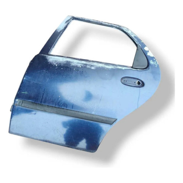 Porta Traseira Esquerda Fiat Palio 1996 1997 1998 1999 2000 Traseira Esquerdo Azul