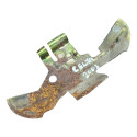 Suporte Maçaneta Ext Traseira Esquerda Celta 2003 93363844 Dourado Traseira