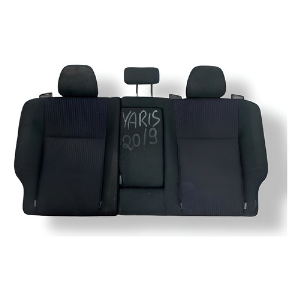 Encosto Banco Traseiro Toyota Yaris 2018 2019 2020 2021 Preto