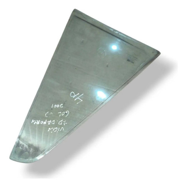 Vidro Fixo Porta Traseira Direita Vw Gol G3 2001 2002 2003