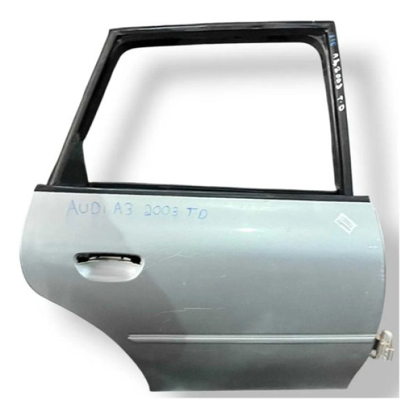 Porta Traseira Direita Audi A3 1999 2000 2001 2002 A 2006 Traseira Direito Prateado