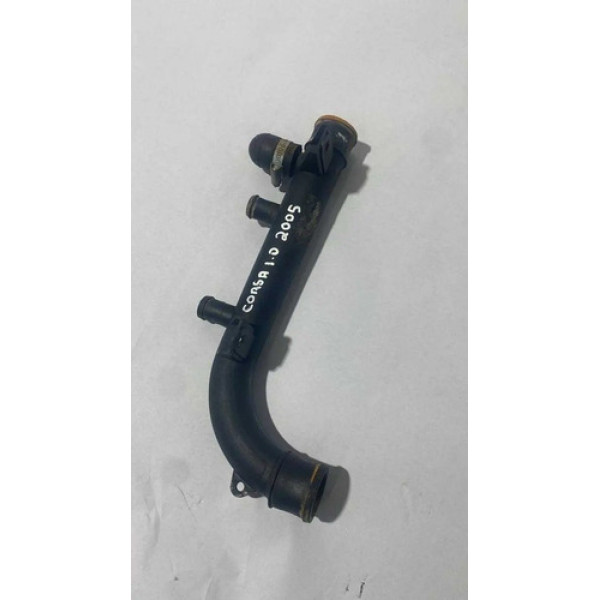 Tubo Cano De Agua Gm Corsa 1.0 2005 90322216 Preto