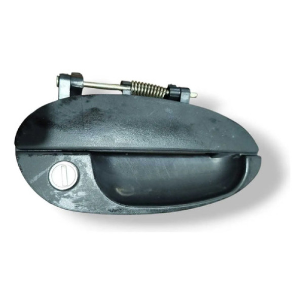 Maçaneta Externa Dianteira Direita Chery Qq 2012 6205180 Preto Dianteira