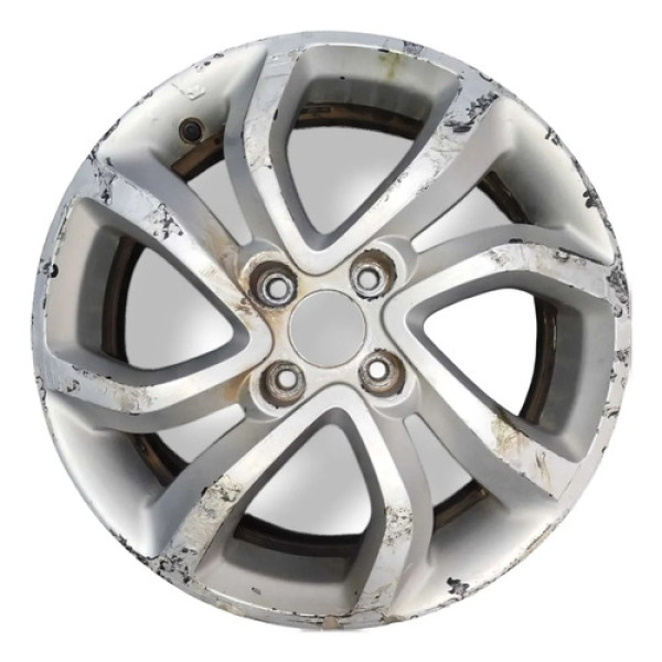 Roda Liga Leve Aro16  C3 Aircross 2011  Detalhe 96748549777 Prateado