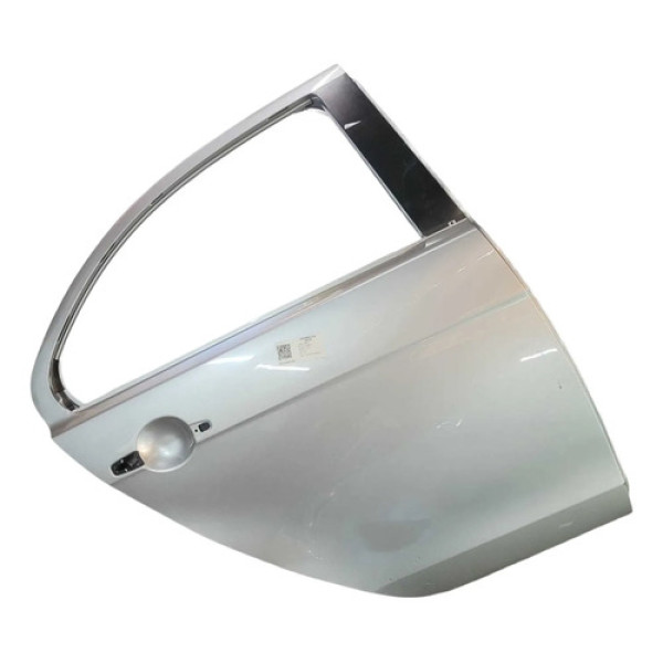 Porta Traseira Direita Mitsubishi Lancer  2011 2012 2013 14 Traseira Direita Prateado