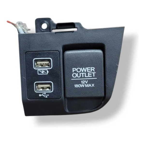 Acendedor Tomada 12v Usb Honda City Hatch 2024 77715t14m01 Cinza