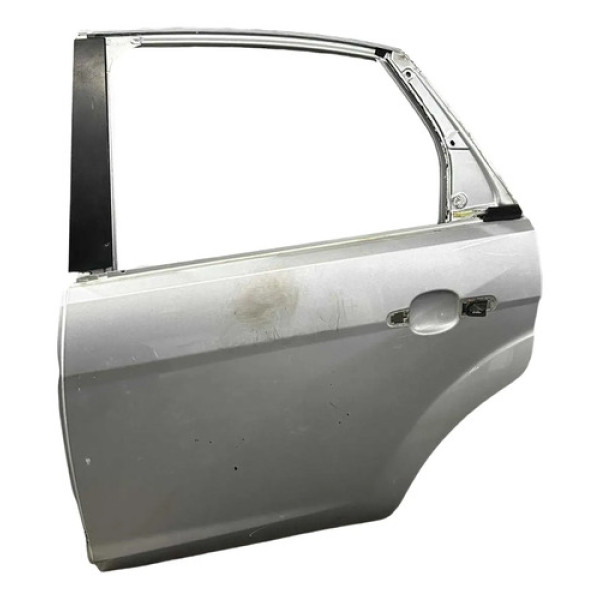 Porta Traseira Esquerda Ford Focus Sedan 2011 2012 2013 Traseira Esquerdo Prateado