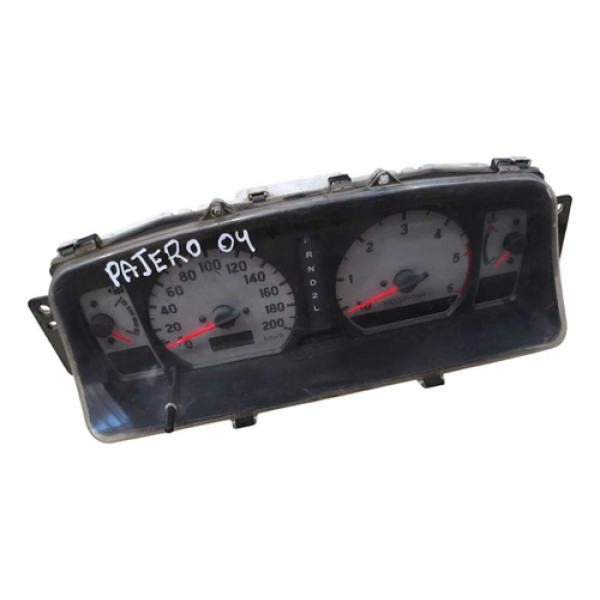 Painel Instrumentos Mitsubishi Pajero Sport V6 1998 A 2003 Preto