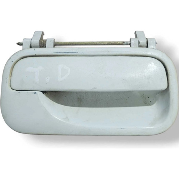 Maçaneta Externa Traseira Direita Chevrolet Vectra 2.2 2000 Branco Traseira