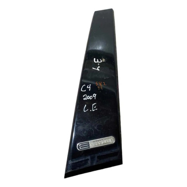 Moldura Coluna Esquerda Citroën C4 Pallas 2009 15832h0101 Preto