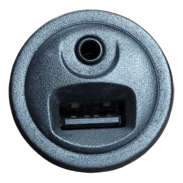 Conector Entrada Usb Peugeot 208 2016 2017 A 2019 9800714177 Preto