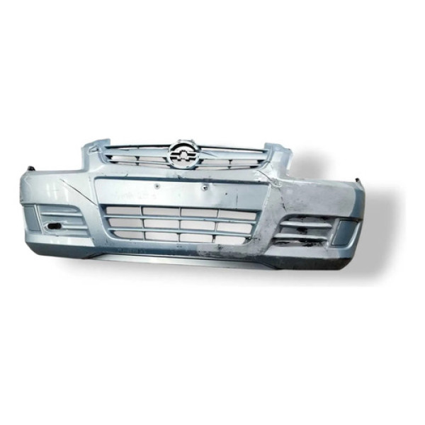 Parachoque Dianteiro Chevrolet Prisma 2009 2010 Detalhe Prateado
