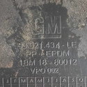 Parabarro Dianteiro Esquerdo Gm Corsa Montana 2003 93321434