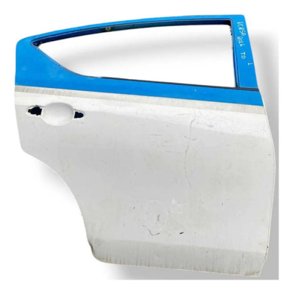 Porta Traseira Direita Nissan Versa 2014 2015 2016 Detalhe Traseira Direito Branco
