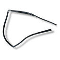 Borracha Canaleta Vidro Dianteiro Direito Chevrolet S10 2014 Preto