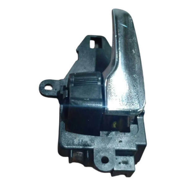 Maçaneta Interna Dianteira Esquerda Lancer 2012 Mn105359 Prateado Dianteira