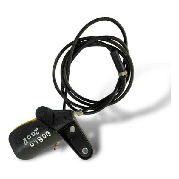 Alavanca Puxador Porta Malas Fiat Doblo 2008 2009 A 2011 1.8 Preto Traseira