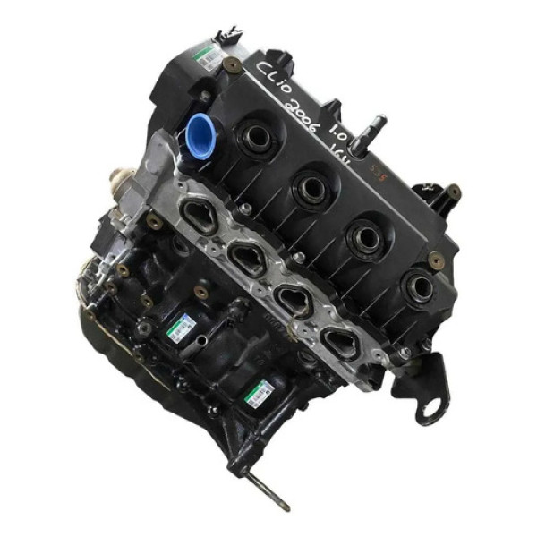 Motor Parcial Renault Clio Exp 1.0 16v Gasolina 2002/2005