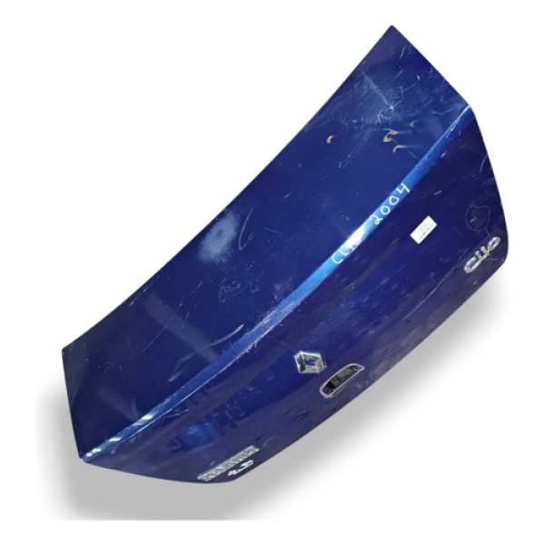 Tampa Traseira Porta Malas Renault Clio 2003 2004 2005 2006 Azul