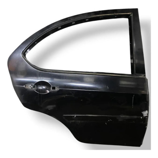 Porta Traseira Direita Jac J3 Turin 2010 2011 2012 2013 Traseira Direita Preto