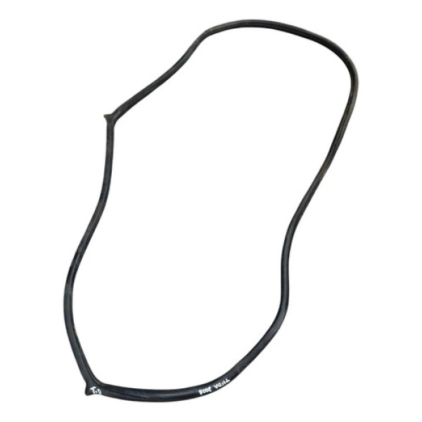 Borracha Canaleta Porta Traseira Direita Nissan Tiida 2008 Preto