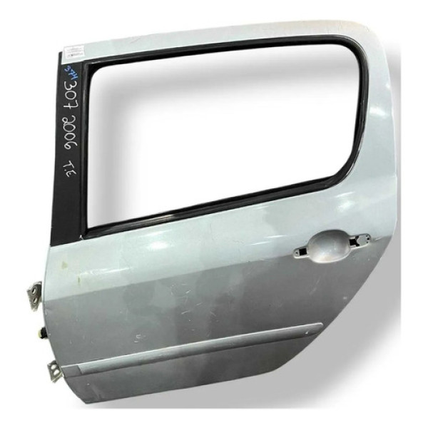 Porta Traseira Esquerda Peugeot 307 2002 2003 2004 A 2012 Traseira Esquerdo Prateado