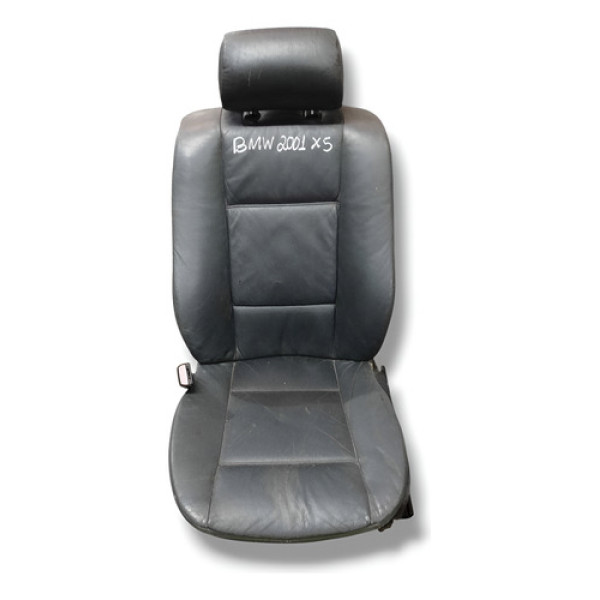 Banco Dianteiro Esquerdo Bmw X5 2001 2002 2003 2004 Preto