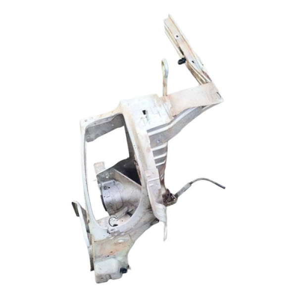 Ponta Longarina Dianteira Direita Peugeot 206 2001 2002 2003 Branco