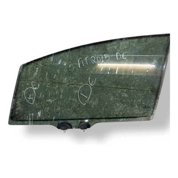 Vidro Porta Dianteira Esquerda Honda Fit 2015 2016 2017
