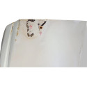Tampa Traseira/porta Malas Chevrolet Vectra 2000 C/detalhes Branco