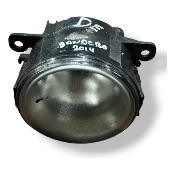 Farol Milha Neblina Lado Esquerdo Renault Sandero 2014 2015 Branco