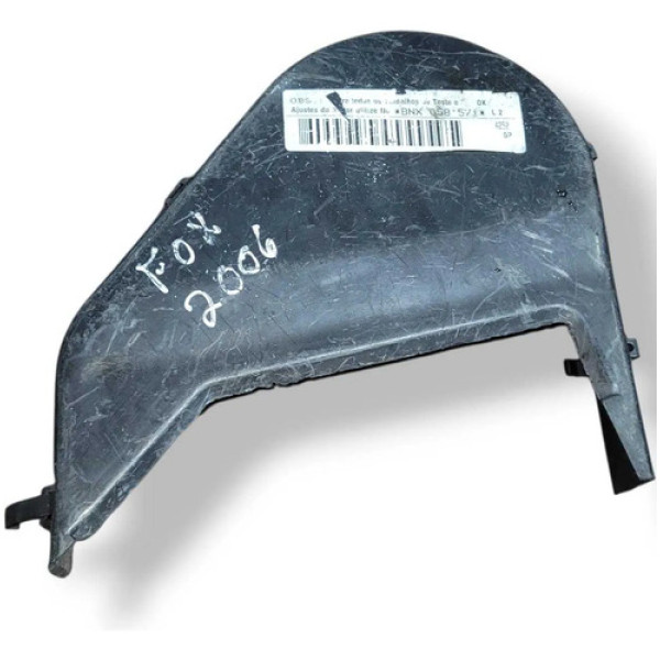 Capa Correia Dentada Superior Vw Fox 2006 Detalhe 032109121 Preto