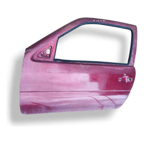 Porta Dianteira Esquerda Volkswagen Gol G2 2p 1996 1997 1998 Dianteira Esquerda Vermelho