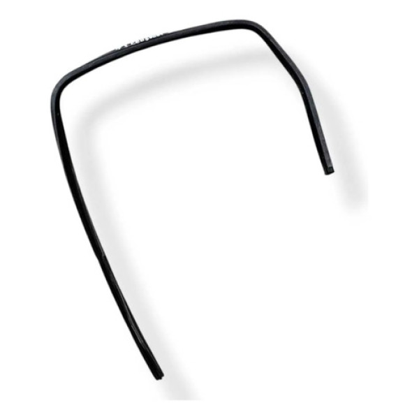 Borracha Vidro Porta Traseira Esquer Ecosport 2004 2005 2006 Prateado