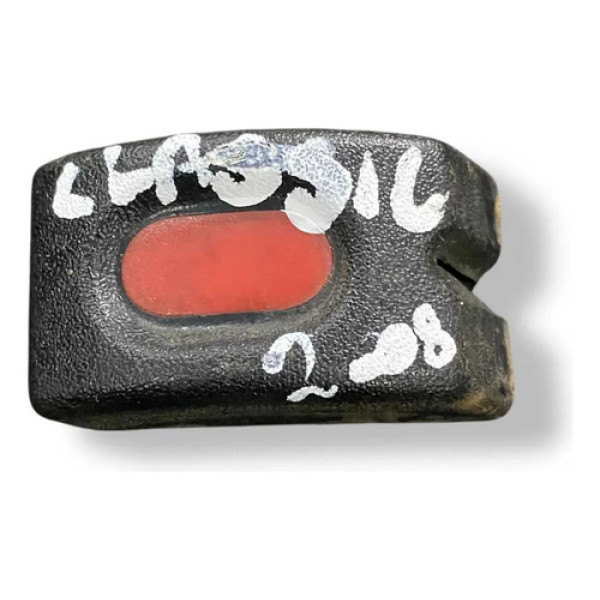 Botão Pisca Alerta Chevrolet Classic 2008 2009 2010 2011 Preto Com Centro Vermelho