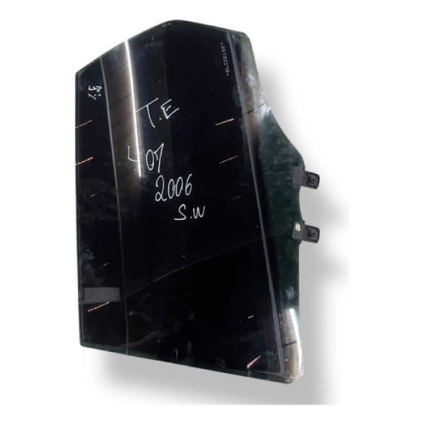 Vidro Porta Traseira Esquerda Peugeot 407 Sw 2006 2007