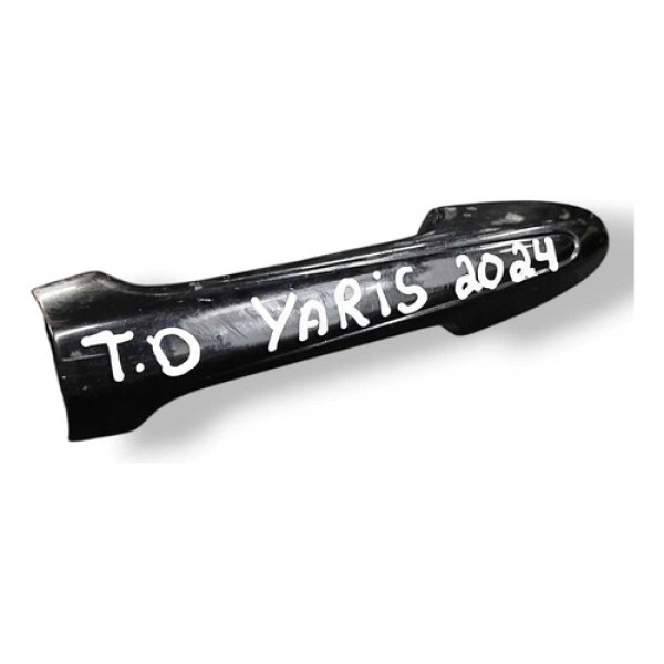 Maçaneta Externa Traseira Direita Toyota Yaris Sedan 2025 Preto Traseira