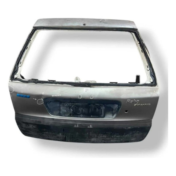 Tampa Traseira Malas Fiat Palio Adventure 2001 Detalhe Prateado