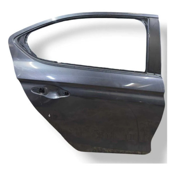 Porta Traseira Direita Honda City Hatch 2023 2024 Detalhe Traseira Direito Cinza