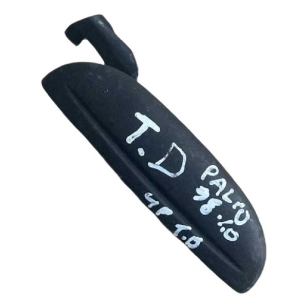 Maçaneta Externa Traseira Direita Fiat Palio 4p 1997 1998 Preto Traseira