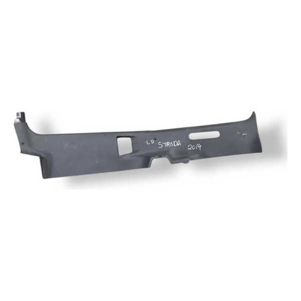 Moldura Coluna Porta Direita Fiat Strada 2014 2015 100201549 Preto