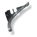 Moldura Esquerda Caçamba Chevrolet Montana 2010 2032495 Preto