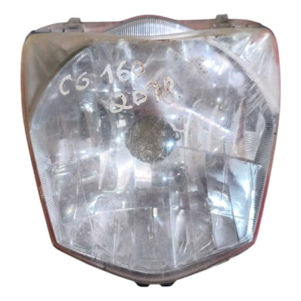 Bloco Farol Honda Cg160 2013/2014/2015/2016/2017/2018/2019 Esquerdo/motorista