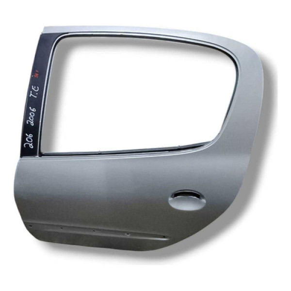 Porta Traseira Esquerdo S/vidro Peugeot 206 207 2006  Dianteira Direito Original