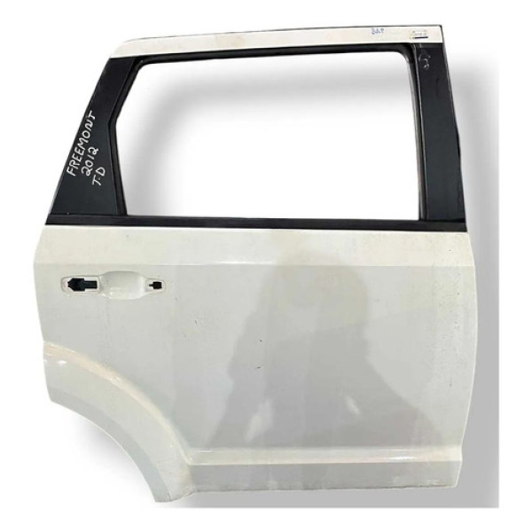 Porta Traseira Direita Fiat Freemont 2009 2010 2011 A 2018 Traseira Direito Branco